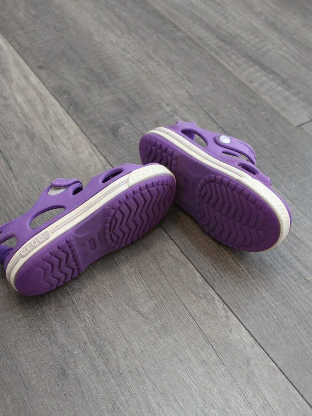 CROCS toddler purple